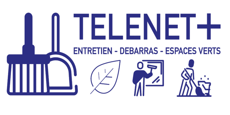 Logo-Telenet Logo de l'entreprise d'entretien "Telnet+"
