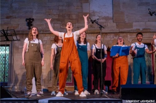 L'Atelier Chorale U sur scène en pleine activité
