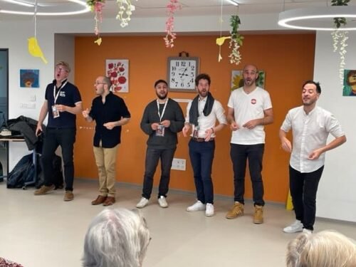 Concert Opus Jam à l'EHPAD