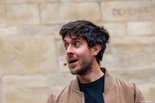 Gros plan sur Matthieu du groupe A Bocca Chiusa