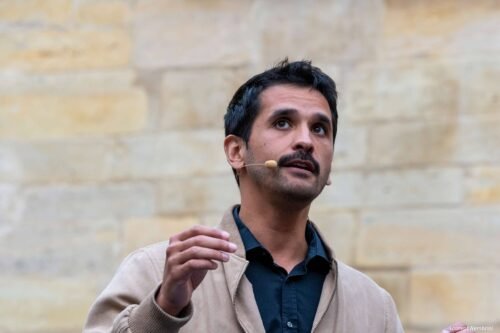 Gros plan sur Olivier du groupe A Bocca Chiusa