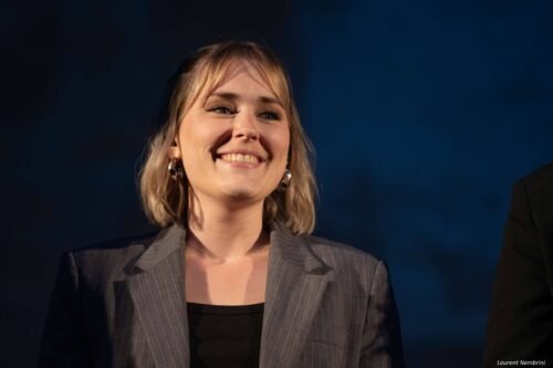 Gros plan sur Oriane du groupe JustVox