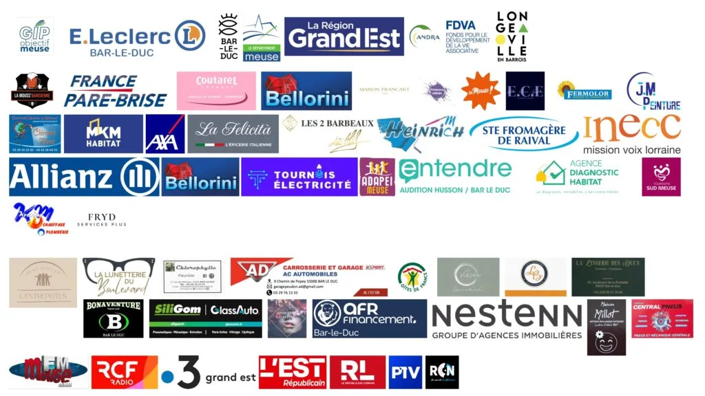 Image représentant les logos de tous nos partenaires