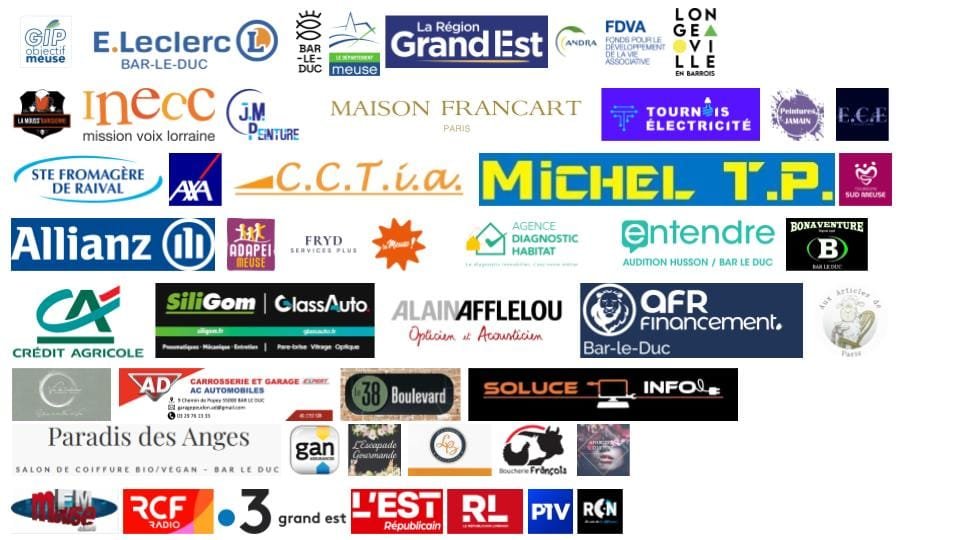 Tous les logos de nos partenaires