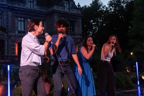 4 chanteurs du groupe