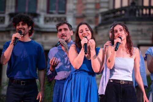 4 chanteurs du groupe