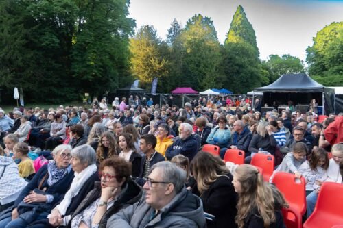 Le public lors du concert de just after 5