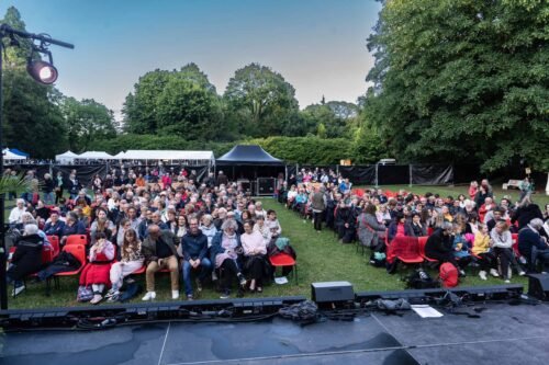 Le public lors du concert de just after 5